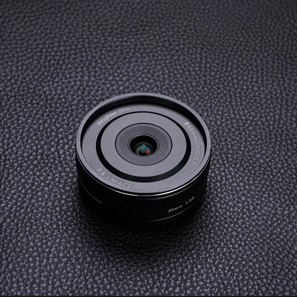 BRIGHTIN STAR MF 23mm F5.6 Full-Frame Pancake Lens for Sony E Sony E Mount