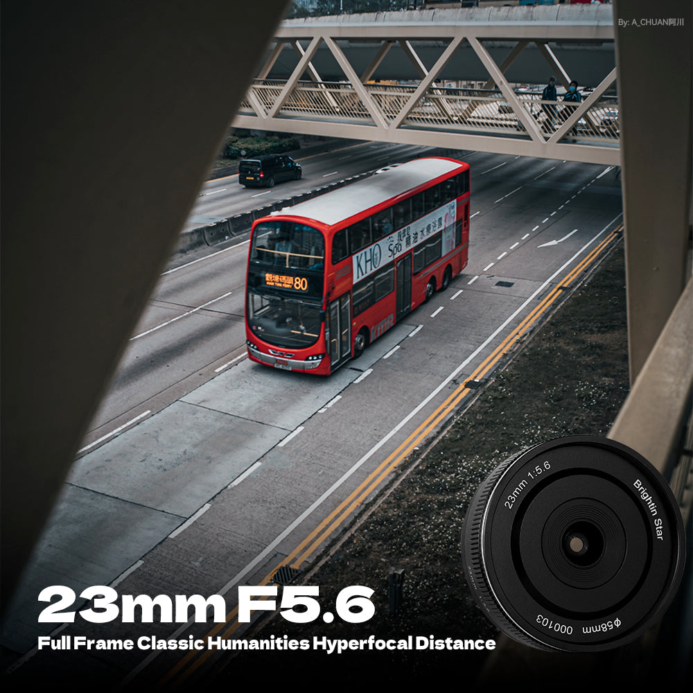 23mm F5.6 Full Frame Manual Focus Prime Lens Fit for Sony E Mount