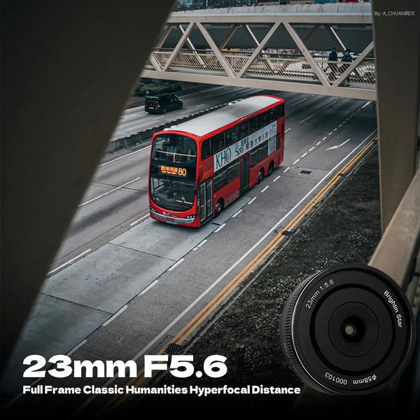 23mm F5.6 Full Frame Manual Focus Prime Lens,Fit for Nikon Z-Mount BRIGHTIN STAR