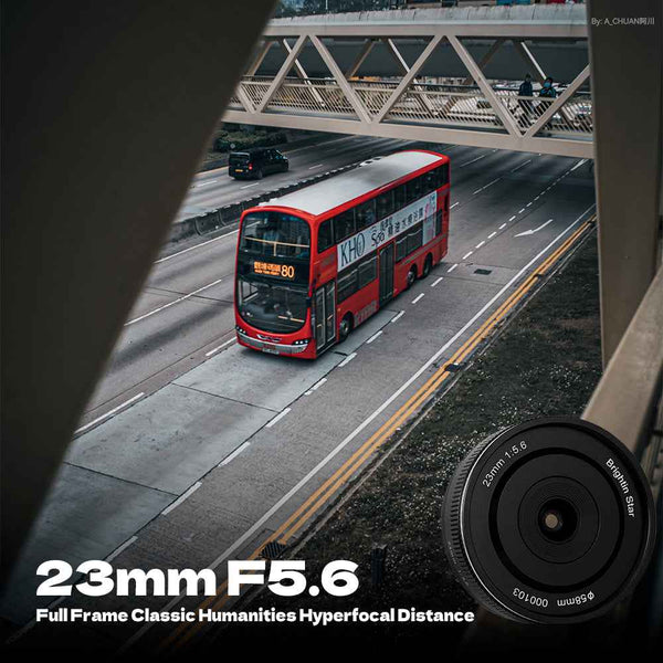 23mm F5.6 Full Frame Manual Focus Prime Lens，for Leica/Panasonic/Sigma L-Mount