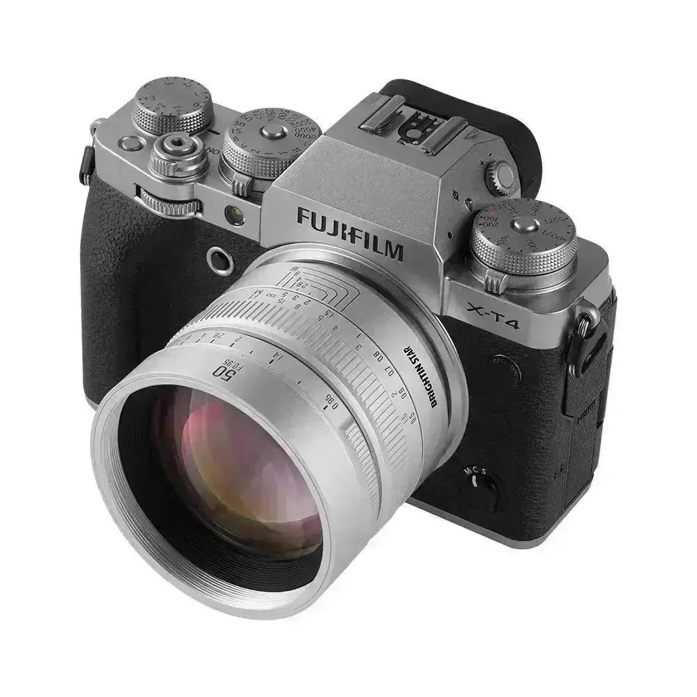 50mm F0.95 APS-C Night God Portrait Star Manual Fixed Focus Lens -Brightin Star BRIGHTIN STAR