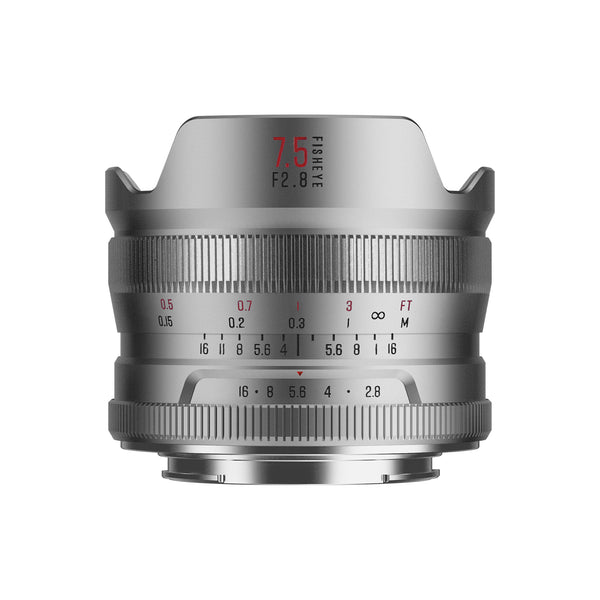 Brightin Star 7.5mm F2.8 IV APS-C Ultra Wide Fisheye Lens for Mirrorless Cameras