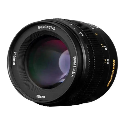 50mm F1.4 III APS-C Manual Focus Portrait Lens for Sony E BrightinStar.US