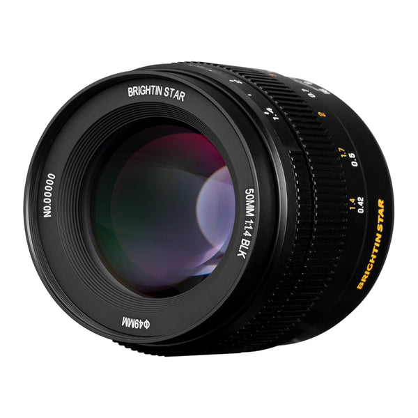 50mm F1.4 III APS-C Manual Focus Portrait Lens for Canon RF