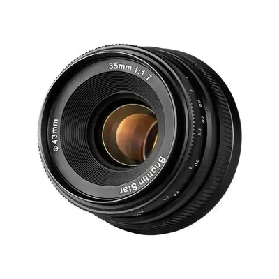 Brightin Star 35mm F1.7 APS-C  Wide-Angle Manual Focus Prime Lens for M43/Canon M/Canon RF/Fuji X/Nikon Z/Sony E Mount BRIGHTIN STAR