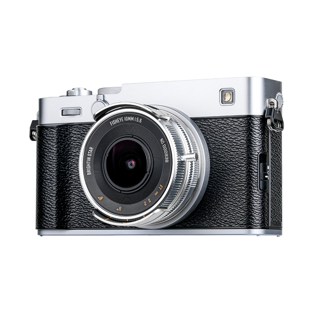 Brightin Star 10mm F5.6 Pro APS-C Fisheye Lens Wide-Angle Lens For M43/Sony E/ Nikon Z/Fuji XF/Canon RF-S Mount