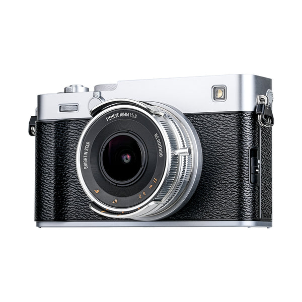 Brightin Star 10mm F5.6 Pro APS-C Fisheye Lens Wide-Angle Lens For M43/Sony E/ Nikon Z/Fuji XF/Canon RF-S Mount