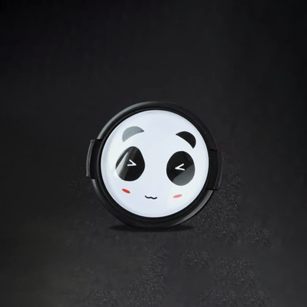 Cartoon Panda Lens Cap