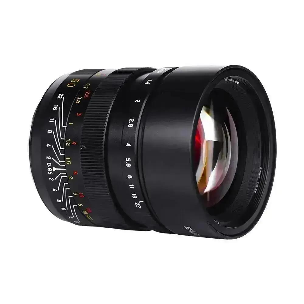 BRIGHTIN STAR 50mm F0.95 フルフレムレンズ sonyE用 50mm F0.95 Full Frame Large Aperture Manual Focus Mirrorless