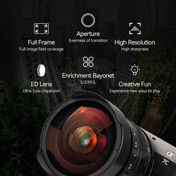 Brightin Star 11mm F2.8 Full Frame Wide-Angle Starry Sky Fisheye