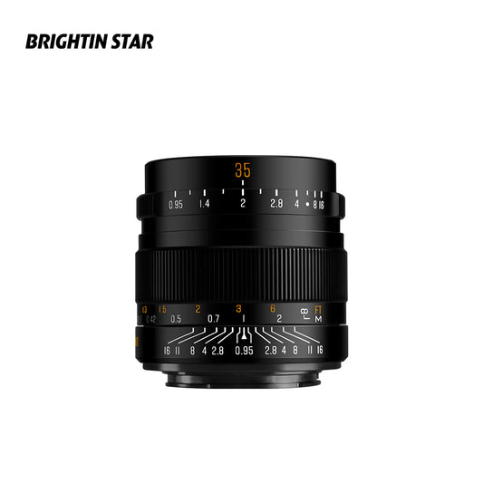 35mm F0.95 Night God Portrait Star APS-C Manual Fixed Focus Lens - Brightin Star