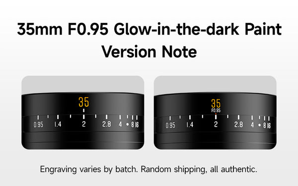 Brightin Star 35mm F0.95  APS-C Night God Portrait Star Manual Fixed Focus Lens Suitable For Fuji X/Canon M/RF/M43/Sony E/Nikon Z