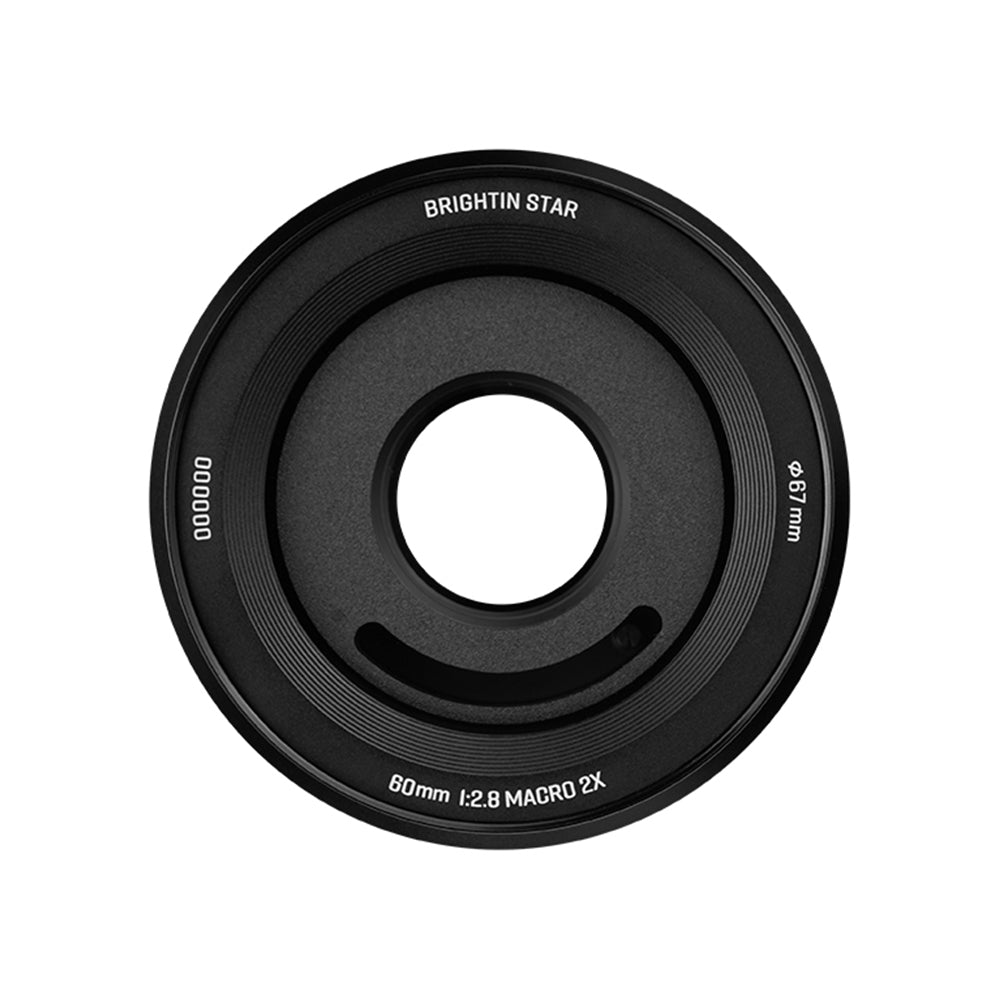 Brightin Star 60mm F2.8 2X Macro APS-C Manual Focus Prime Lens for M43 Mount M43 Mount
