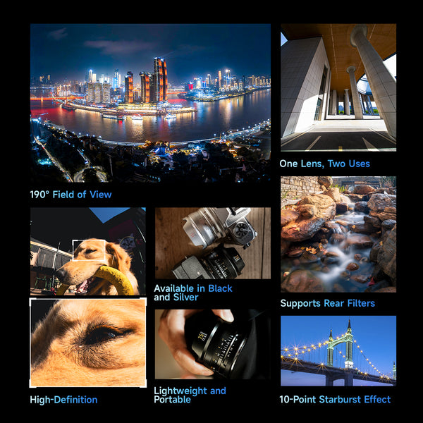 Brightin Star 7.5mm F2.8 IV Fisheye Lens for Sony E Mount