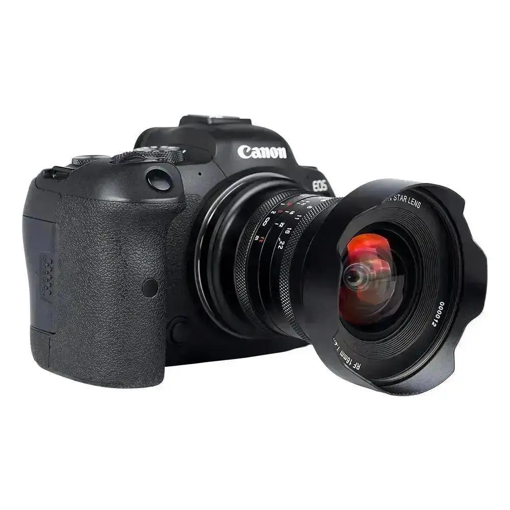 Brightin Star 16mm F2.8 Full Frame Ultral Wide Angle Manual Focus Mirrorless Camera Lens, Fit for Canon RF/Nikon Z/Sony E/L Mount BRIGHTIN STAR