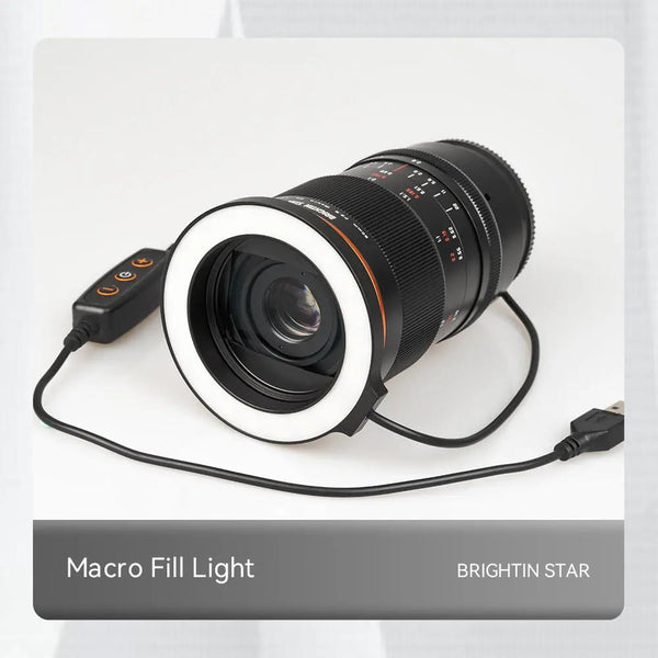 Brightin Star Macro Ring Fill Light Focus Light Portable USB Light 67mm BrightinStar.US