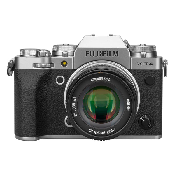 Brightin Star 35mm F0.95 Night God Portrait Star APS-C Manual Fixed Focus Lens Suitable For Fuji X/Canon M/RF/M43/Sony E/Nikon Z Mount