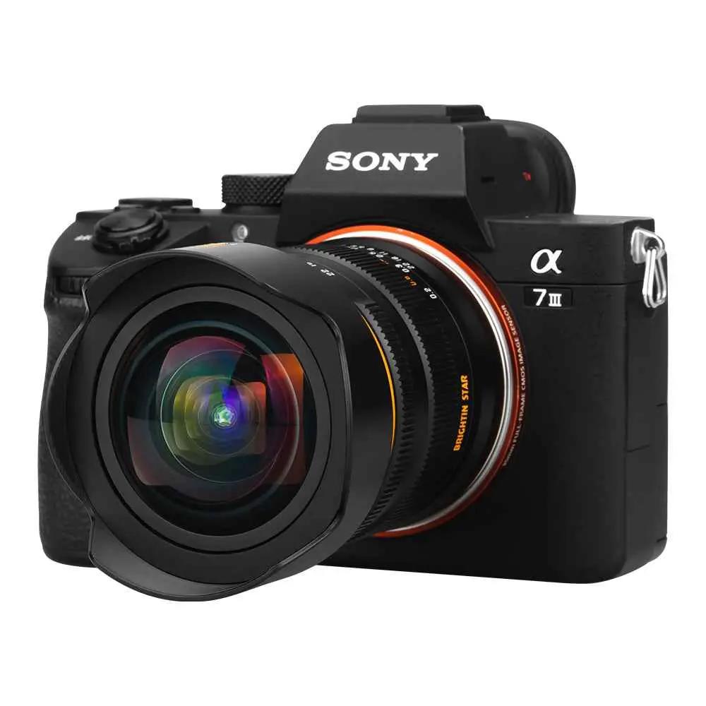 BRIGHTIN STAR ブライティンスター 9mm F5.6 ソニーE用 9mm F5.6 Full Frame Camera Lens with ND Filter - Brightin Star