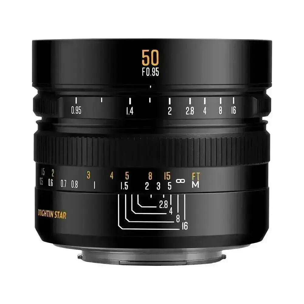 50mm F0.95 APS-C  Night God Portrait Star  Manual Fixed Focus Lens Suitable For Fuji X-Mount BRIGHTIN STAR