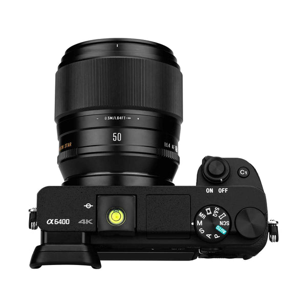 Brightin Star AF50mm F1.4 Autofocus Large Aperture APS-C Mirrorless Camera Lens Sony E / Fuji X Mount