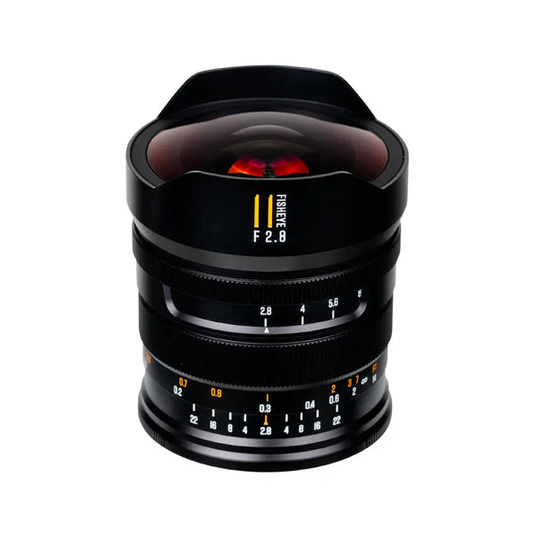 Brightin Star 11mm F2.8 II Fisheye Lens 182° Full Frame Ultra Wide Angle Manual Focus for Sony E Mount Sony E Mount