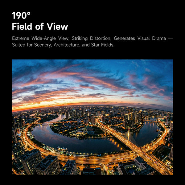 Brightin Star 7.5mm F2.8 IV Fisheye Lens for Canon RF Mount