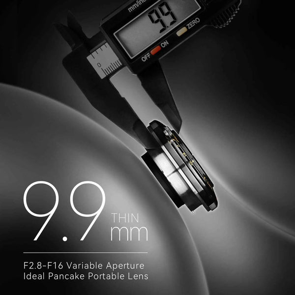 Exclusive  25.5mm ultra-thin UV filter (only 1mm thick) - fits Leica/Sigma/Panasonic L/Canon RF/Nikon Z/Sony E/Fuji X/GFX adapters - designed for 28mm F2.8 lenses