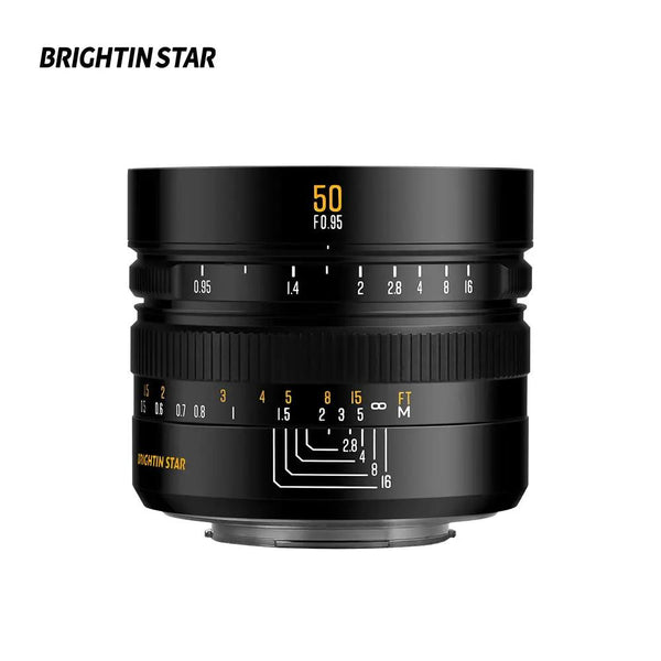 50mm F0.95 APS-C Night God Portrait Star Manual Fixed Focus Lens -Brightin Star BRIGHTIN STAR