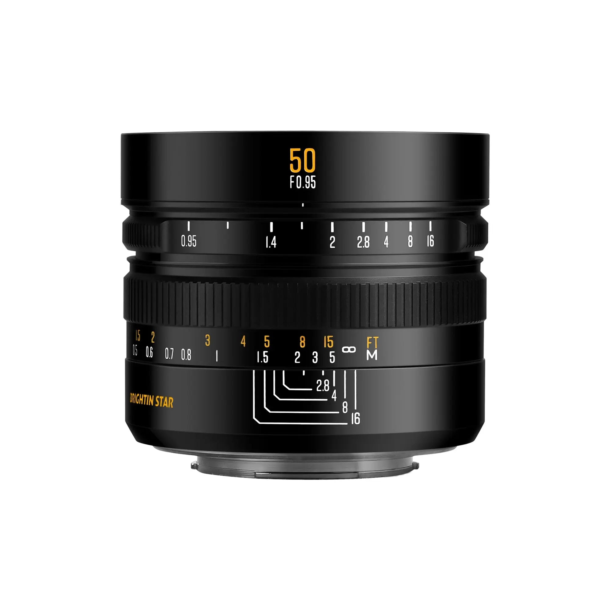 Brightin Star 50mm F0.95 APS-C  Night God Portrait Star  Manual Fixed Focus Lens Main
