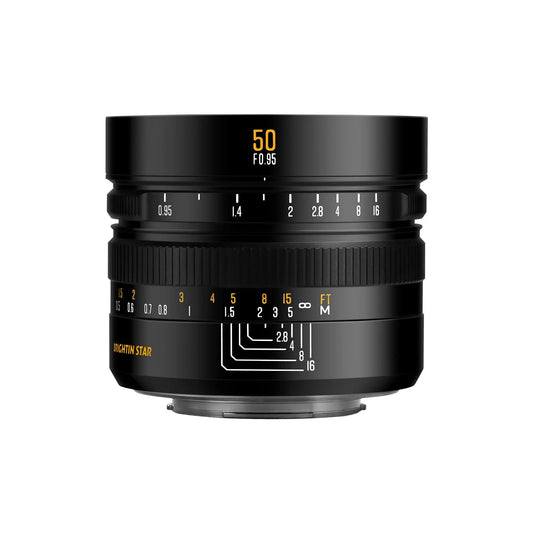 Brightin Star 50mm F0.95 APS-C  Night God Portrait Star  Manual Fixed Focus Lens Main