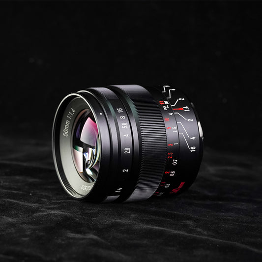 50mm F1.4 Manual Focus Prime Lens for Canon EOS-M Mount