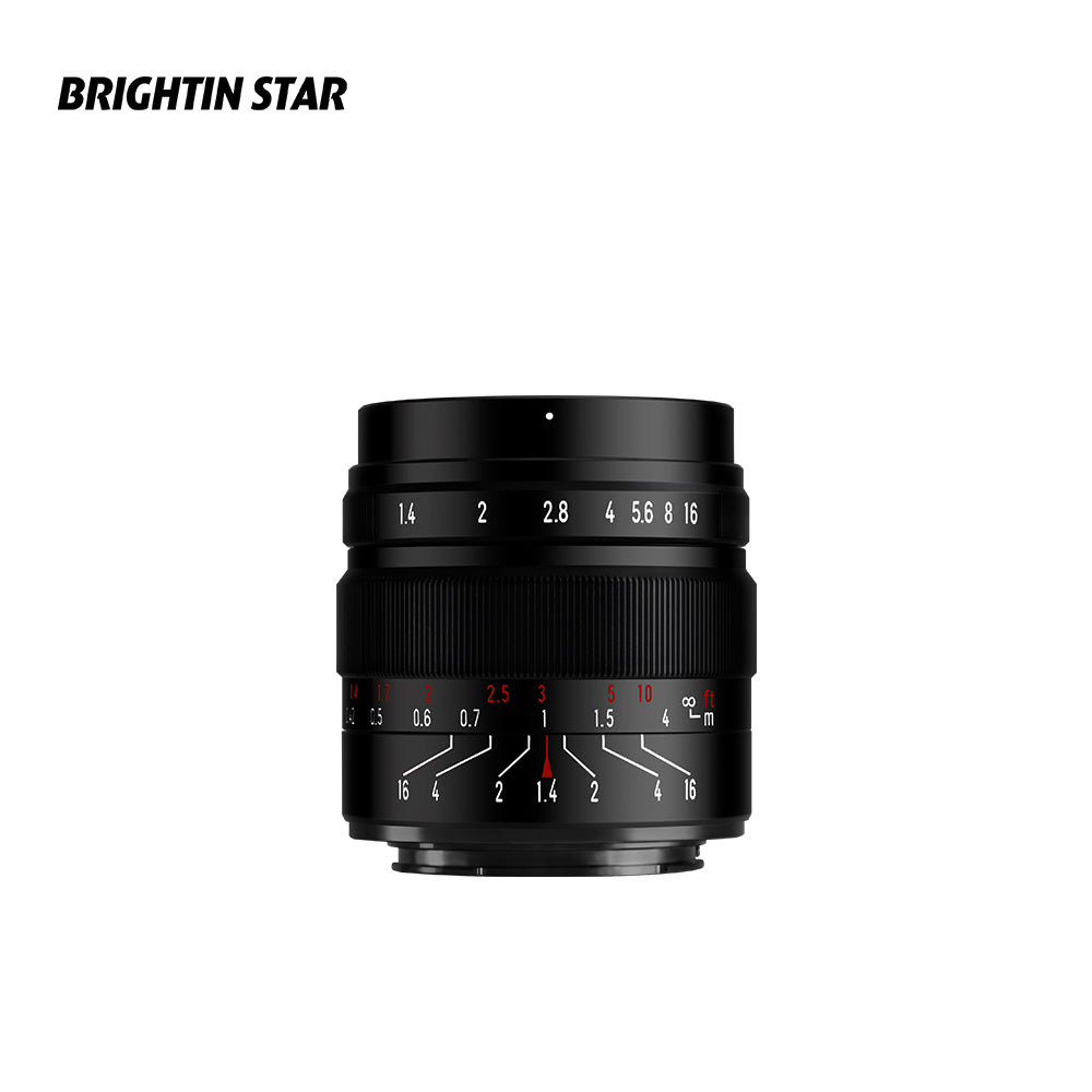 50mm F1.4 Manual Focus Prime Lens - Brightin Star