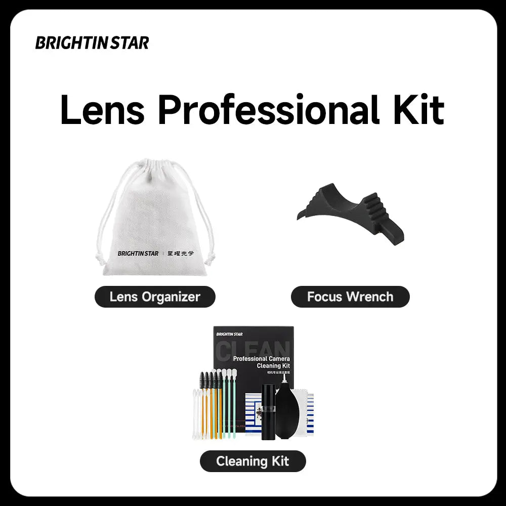 Brightin Star Lens Professional Kit BrightinStar.US