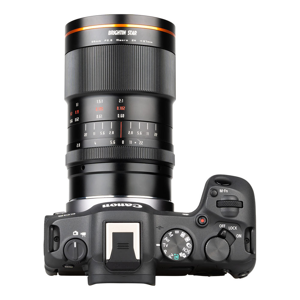 60mm F2.8 II 2X Macro Magnification Manual Focus Mirrorless Camera Lens, Fit for Canon EOS-M Mount