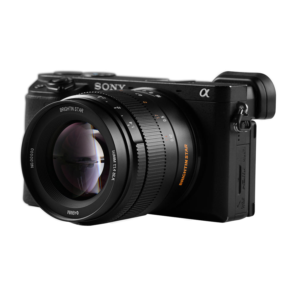 50mm F1.4 III APS-C Manual Focus Portrait Lens for Canon RF