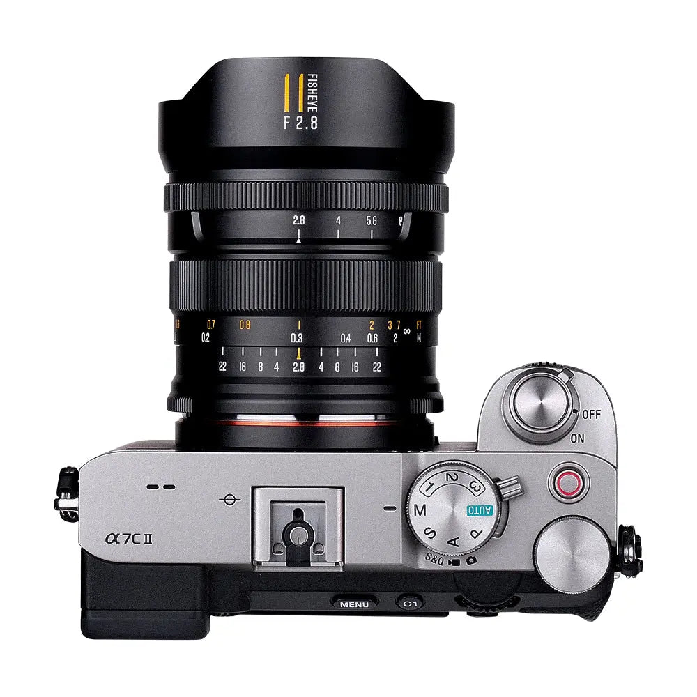 Brightin Star 11mm F2.8 II Fisheye Lens 182° Full Frame Ultra Wide Angle Manual Focus for L Mount L Mount