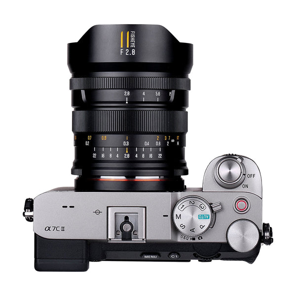 Brightin Star 11mm F2.8 II Fisheye Lens 182° Full Frame Ultra Wide Angle Manual Focus for L Mount L Mount