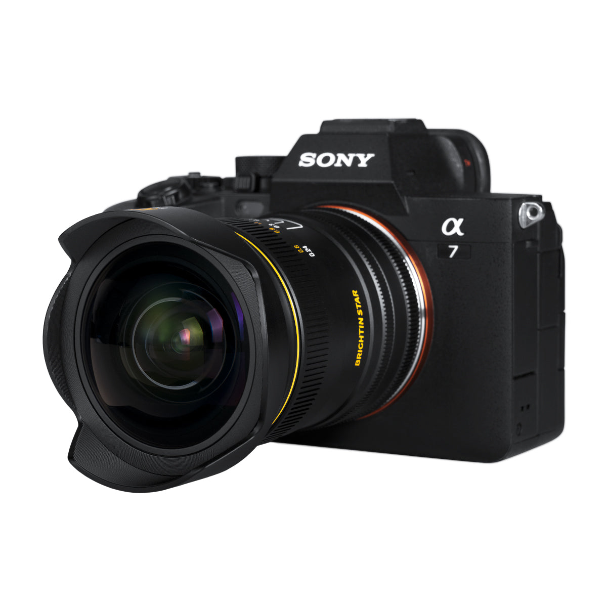Brightin Star 12mm F2.8 Full Frame 122.5° Ultra Wide Angle Manual Focus Prime Mirrorless Camera Lens Fit for Sony E/Nikon Z/Canon RF/L Mount