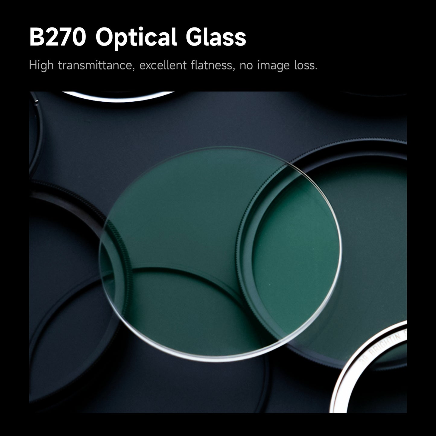 Brightin Star AERO UV Filter Brass Frame Ultra Slim Nano Coated UV Protection Lens Filter