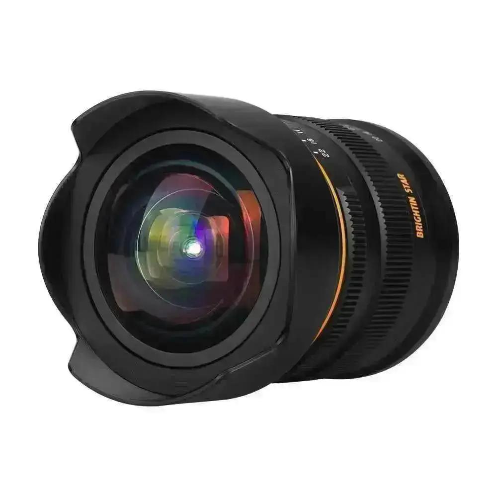 The Best Gift for Dad Brightin Star 9mm F5.6 Full Frame Manual Focus Camera Lens Ultra Wide Angle 0 Distortion Lens with ND Filter For Sony E/Nikon Z/Canon RF/L Mount