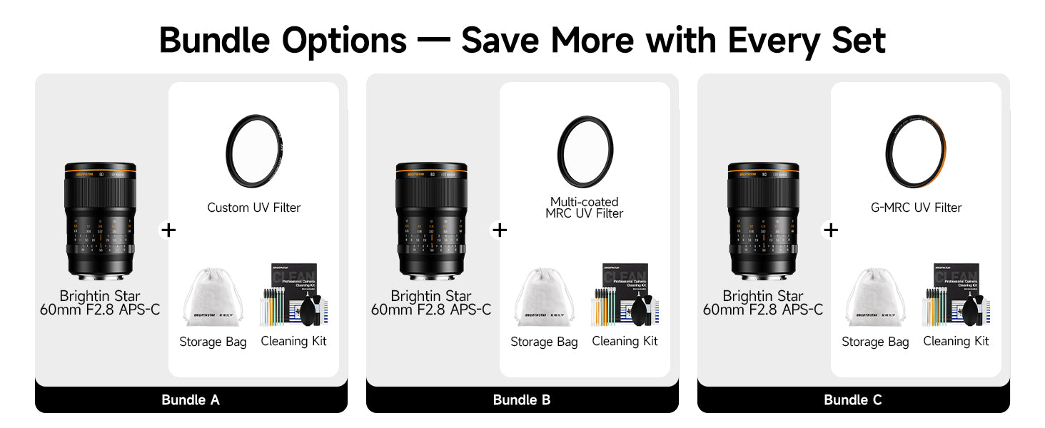 MF 60mm F2.8 2X APS-C Macro Lens | BRIGHTIN STAR – BrightinStar.US