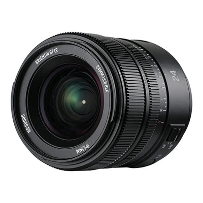 Brightin Star AF 24mm F1.8 Full-Frame Auto Focus Large Aperture Wide Angle Prime Lens for Sony E Sony E Mount