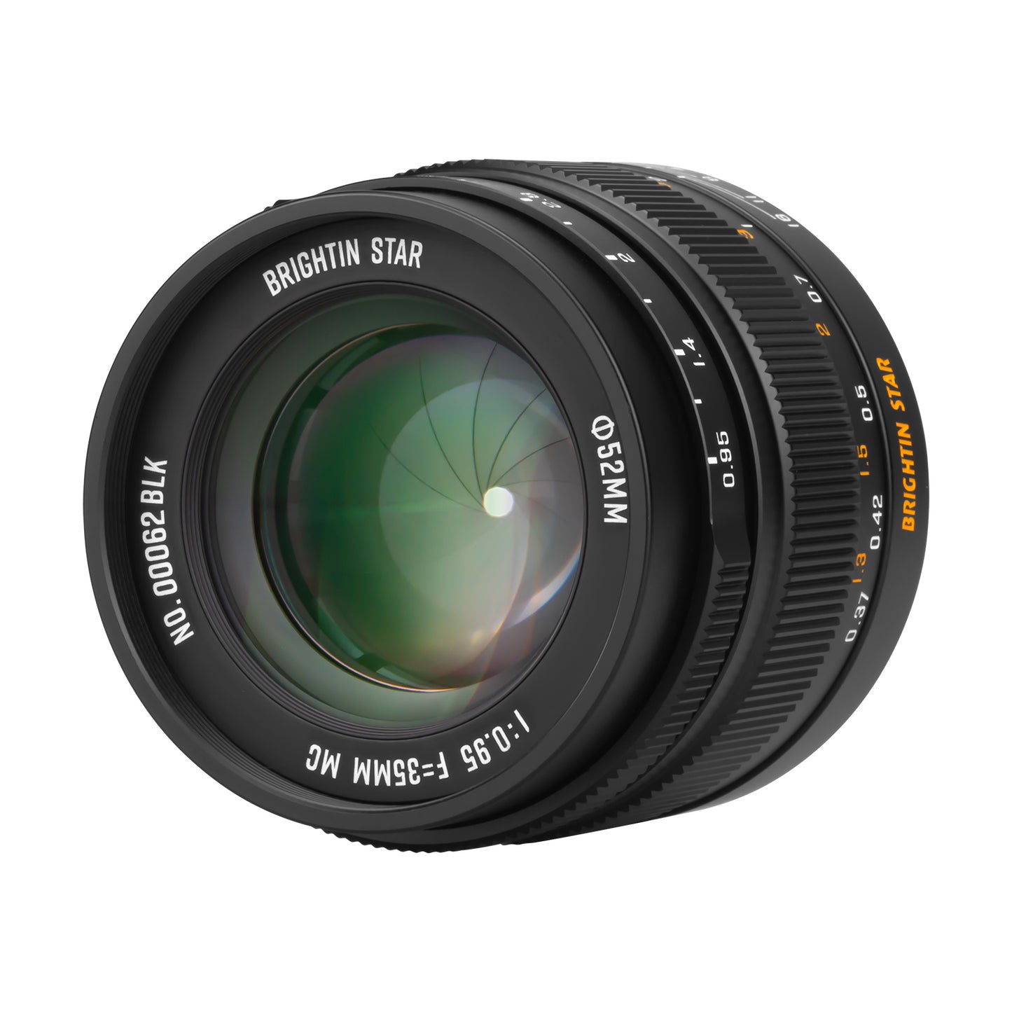 Brightin Star 35mm F0.95 Night God Portrait Star APS-C Manual Fixed Focus Lens Suitable For Fuji X/Canon M/RF/M43/Sony E/Nikon Z Mount