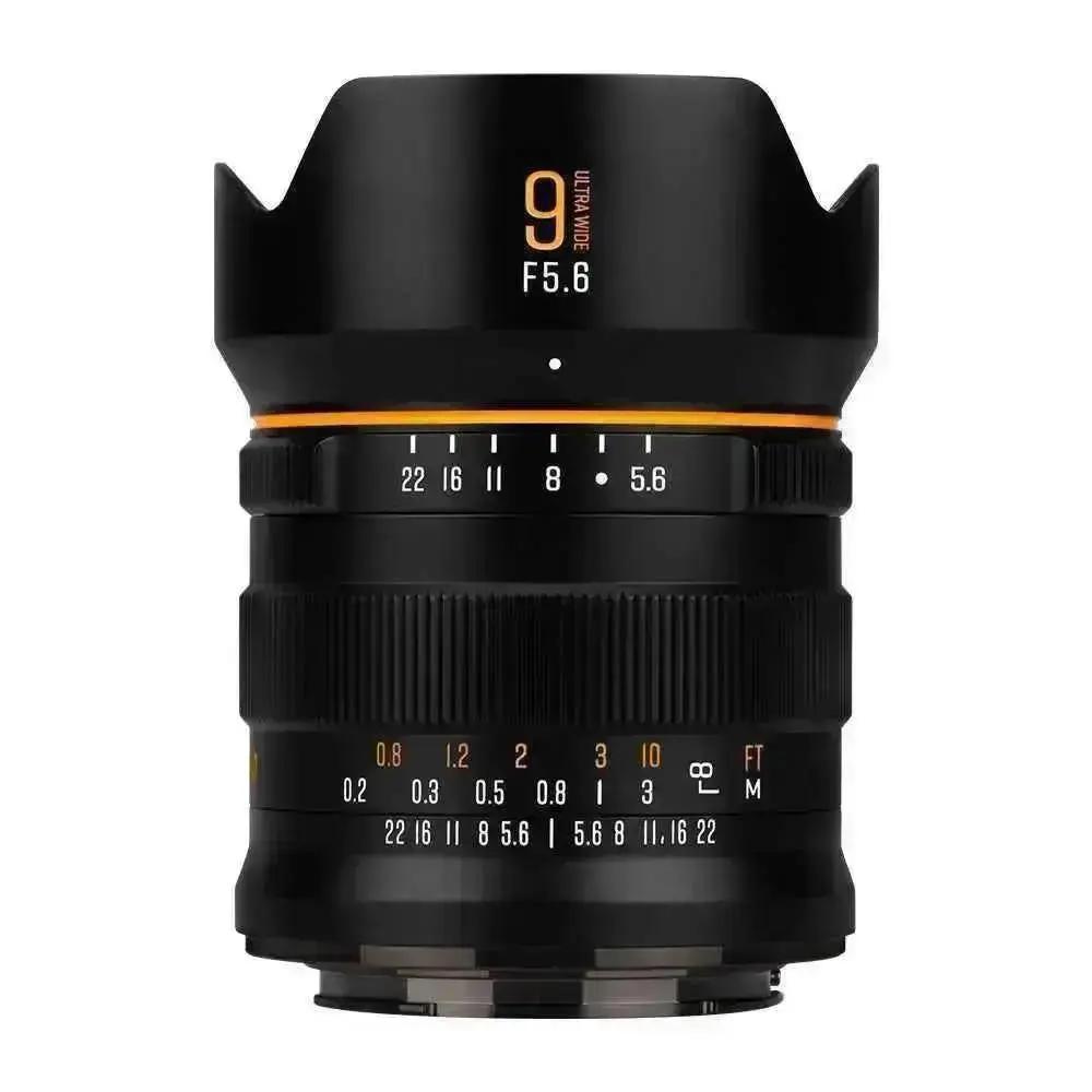 The Best Gift for Dad Brightin Star 9mm F5.6 Full Frame Manual Focus Camera Lens Ultra Wide Angle 0 Distortion Lens with ND Filter For Sony E/Nikon Z/Canon RF/L Mount