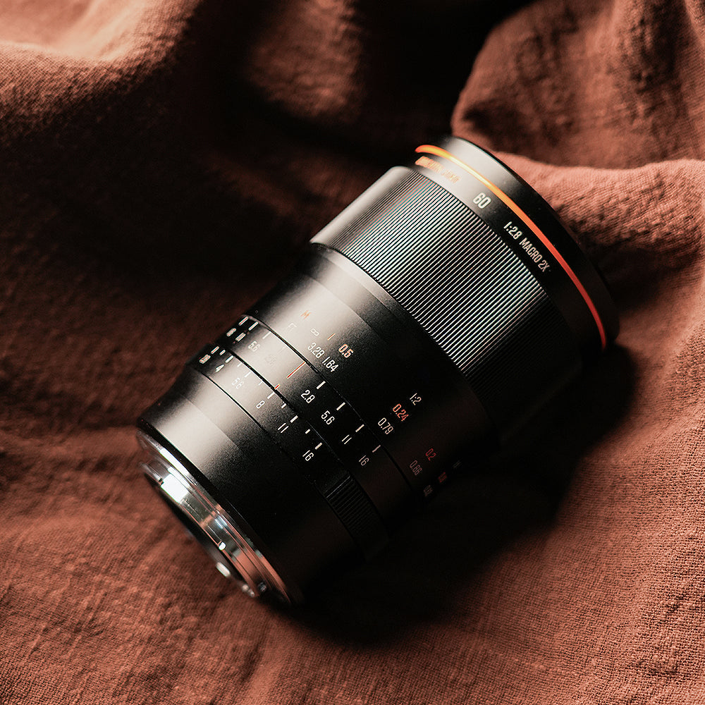 Brightin Star 60mm F2.8 2X Macro APS-C Manual Focus Prime Lens for M43 Mount M43 Mount