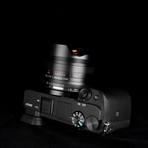 7.5mm F2.8 APS-C Fisheye Manual Focus Lens With ND Filter for Canon RF Mount BrightinStar.US