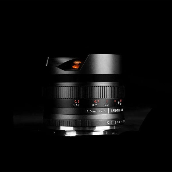7.5mm F2.8 APS-C Fisheye Manual Focus Lens With ND Filter for Canon RF Mount BrightinStar.US