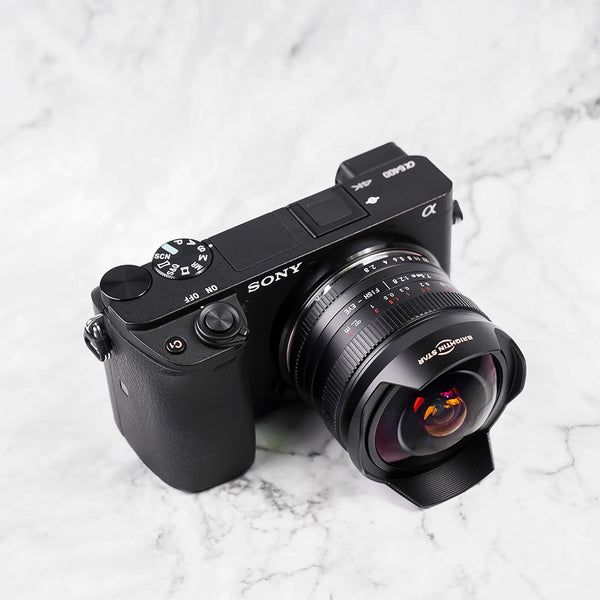 Sony A7iii Sony A6000 Fisheye Lens Sony Lenses 7Artisans II APSC