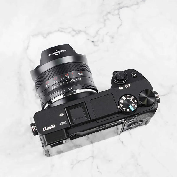 7.5mm F2.8 APS-C Fisheye Manual Focus Lens With ND Filter for Canon RF Mount BrightinStar.US