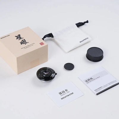 BRIGHTIN STAR MF 28mm F2.8 Full-Frame Pancake Lens for Leica M Main